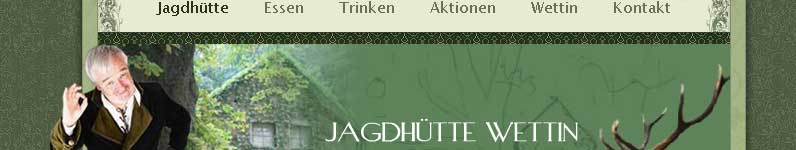 Zur Webseite der Jagdhütte in Wettin.