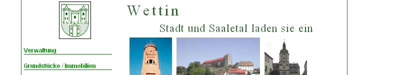 Zur Website der Stadt Wettin.